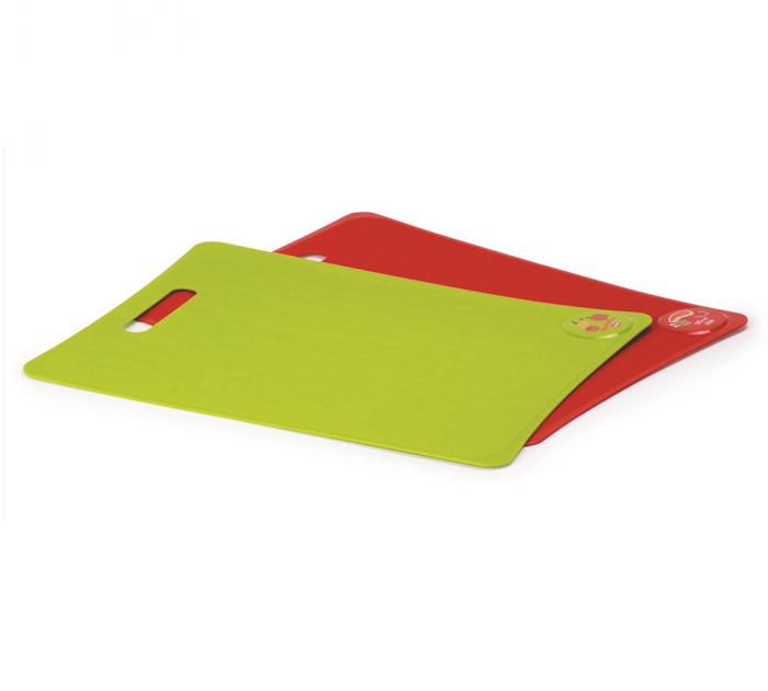 000514 Set 2 taglieri verde + rosso s